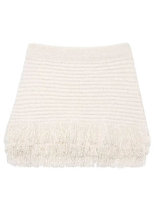 Women Crochet Hollow Out Top Shorts Set Fashion Round Neck Cardigan Crop Tops 2 Piece Sets Summer Lady Y2k Beach Party Outfit