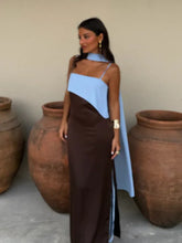 Load image into Gallery viewer, Chic Multicolored Pleated Women Maxi Dress Elegant Spaghetti Strap Ruffle Tiered Flowy Vestidos 2026 Summer Lady Vacation Outfit