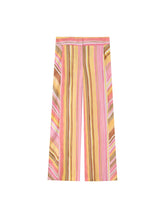 Load image into Gallery viewer, New Women Pant Sweet Striped Straight Colorful Multicolor Wide Leg Long Pants Casual Fashion Streetwear Ladies Outfit