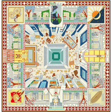 Load image into Gallery viewer, 90cm Bohemian Style Twill Silk Scarf Shawl 2024 Brand Square Scarf Women Hijab Luxury Bandana Foulard Neckerchief Head Scarves