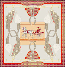 Load image into Gallery viewer, 90cm Bohemian Style Twill Silk Scarf Shawl 2024 Brand Square Scarf Women Hijab Luxury Bandana Foulard Neckerchief Head Scarves