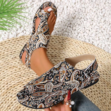 Load image into Gallery viewer, Women Flat Sandals Comfortable Flats Sandals Printed Bohemia Roman Style Shoes for Women Fashion Shoes Sandalias De Mujer