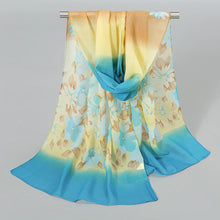 Load image into Gallery viewer, Ethnic New Chiffon Scarf For Women Summer Print Thin Sunscreen Scarves Soft Shawl Foulard Viscose Autumn Female Wrap Shawls