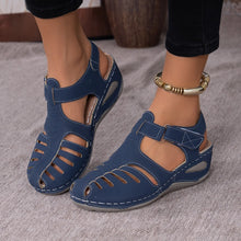 Load image into Gallery viewer, 2025 New Women&#39;s Peep-Toe Ankle Strap Sandals Summer Block Heel Fashion Shoes 11 Colors Available