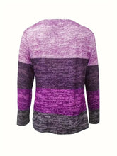 Load image into Gallery viewer, Autumn and Winter European and American Popular V Neck Zipper Splicing Long-Sleeved Printed Burnt Flower Women&#39;s T-Shirt fo