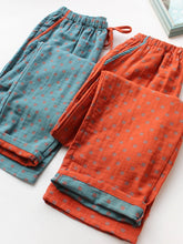 Load image into Gallery viewer, High Quali Pure Cotton Twill Casual Spwear Pants Home Clothes for Men Spring Summer Autumn Lightweight Long Trousers