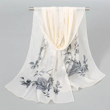 Load image into Gallery viewer, Ethnic New Chiffon Scarf For Women Summer Print Thin Sunscreen Scarves Soft Shawl Foulard Viscose Autumn Female Wrap Shawls