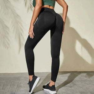 Seamless Yoga Leggings Women High Waisted Fitness Leggings Workout Fashion Push Up Leggings High Stretchy Gym Women Clothing