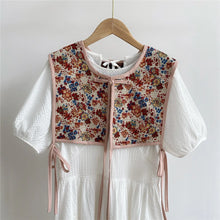 Load image into Gallery viewer, Vests Women Embroidery Lace-up Chic Vintage All-match Casual Korean Fashion Summer Classic Prevalent Waistcoat Harajuku Delicate