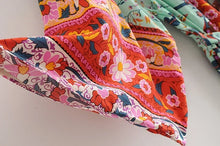 Load image into Gallery viewer, Happie Queens Women Green Peacock Print Bat Sleeve Beach Bohemian Kimono Robe Ladies V Neck  Boho Bikini Cover-ups