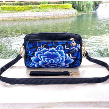 Load image into Gallery viewer, New Handheld Women&#39;s Bag Ethnic Style Embroidery Bag Embroidery Canvas Bag Cross Shoulder Bag Handbag