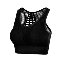 Load image into Gallery viewer, Women Breathable Active Bra Sports Bra Sexy Mesh Sports Top Push Up Gym Fitness Underwear Female Seamless Running Yoga Bra