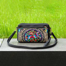 Load image into Gallery viewer, New Handheld Women&#39;s Bag Ethnic Style Embroidery Bag Embroidery Canvas Bag Cross Shoulder Bag Handbag