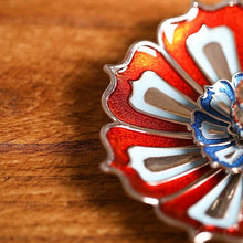 Load image into Gallery viewer, Three-layer Lotus Incense burner, Indoor Line Incense Plate Ornaments