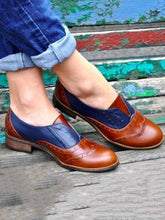 Load image into Gallery viewer, Low Top British Style Loafers Flats