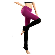 Load image into Gallery viewer, Leggings women&#39;s Leggings color matching quick dry pants high waist show thin yoga training pants gym sports pants