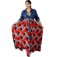 Load image into Gallery viewer, Be the Queen Plus Size Maxi Dress