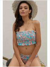 Load image into Gallery viewer, Two-piece Printed Bikini Split Sexy Low Waist Slimming Swimsuit