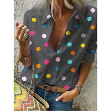 Load image into Gallery viewer, Summer Printed Breathable Dot Pullover Shirt