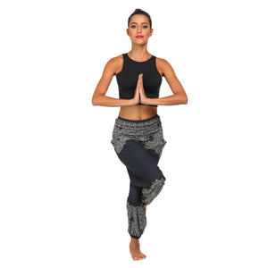 Printed Women's Drawstring Loose Bloomers Fashion Dance Yoga Sweatpants