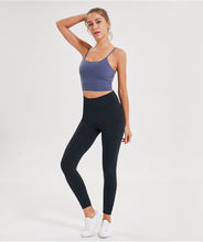 Load image into Gallery viewer, Merillat Backless Erogenous Zone Chest Pad Sports Bra Gathers and Shapes Fitness Camisole