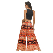 Load image into Gallery viewer, Bohemian Print Ethnic Loose Wide-leg Pants