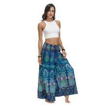 Load image into Gallery viewer, New Ethnic Style Casual All-match Wide-leg Pants with Waist Loose Pants