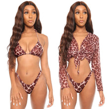 Load image into Gallery viewer, New Style Swimsuit Bikini Three-piece Mesh Swimwear
