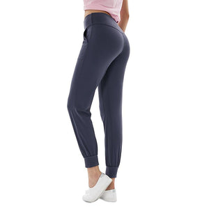 Women's yoga pants high-waist slim-fit jogging sweatpants