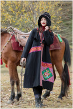 Load image into Gallery viewer, Winter ethnic wind oversize women&#39;s cotton-padded jackets