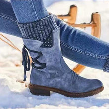 Load image into Gallery viewer, Clearance Boots New Women&#39;s Boots Autumn and Winter Snow Boots Wool Martin Boots No Use Casual Women&#39;s Shoes