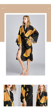 Load image into Gallery viewer, New style pajamas women&#39;s spring and summer Nightgown medium length plus size bathrobe morning gown household clothes