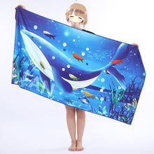 Load image into Gallery viewer, Printed Beach Towel Adult Printed Swimming Sweat Beach Seat Towel Bath Towel