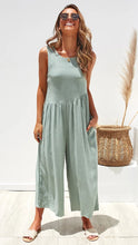 Load image into Gallery viewer, Spring and Summer Fashion Women&#39;s Sling Sexy Solid Color Jumpsuit