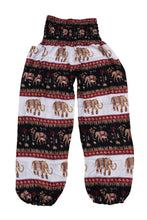 Load image into Gallery viewer, Printed Ethnic Style Elastic Waist Large Size Wide-leg Bloomers