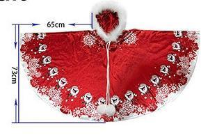 Little Red Riding Christmas Costume Parent-Child Wear Hood Shawl