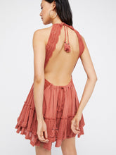 Load image into Gallery viewer, Beach skirts Vacation halter dress for cocktail