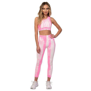 Candy Color Sweet Fashion Yoga Suits