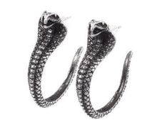 Load image into Gallery viewer, Retro hand-woven rope serpentine earrings