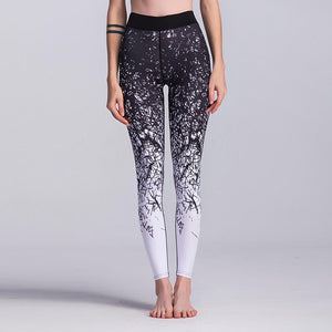 Printed Sports Stretch Tight Yoga Pants