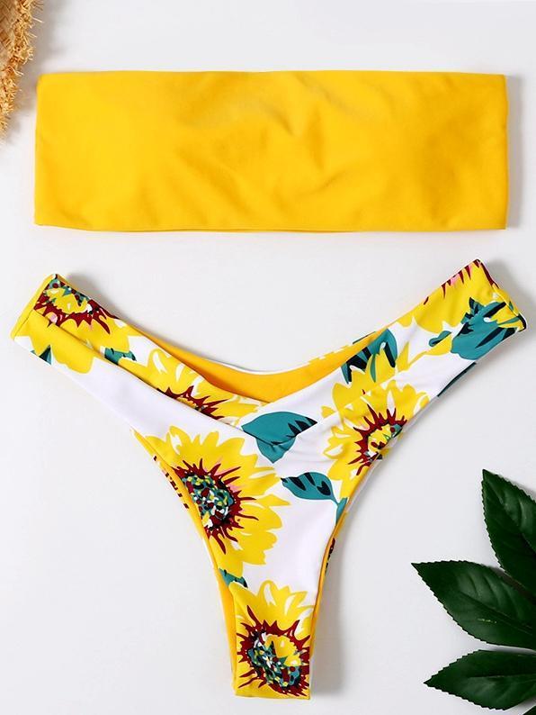 Sexy Coco Print Bikini