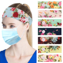 Load image into Gallery viewer, Sports Headband Mask Hanging Ear Anti-le Multi-purpose Turban Yoga Fitness Running Home Sweat Band