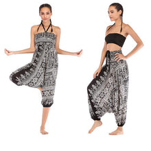 Load image into Gallery viewer, Bohemian Casual Ethnic Yoga Pants