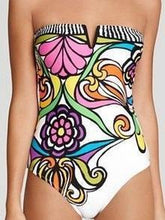 Load image into Gallery viewer, Siamese Printed Bikini One Piece Sexy Swimsuit