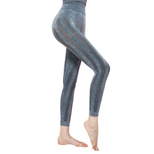 Load image into Gallery viewer, Solid Color Seamless Wash Yoga Pants Women&#39;s Sports Tights