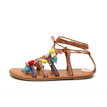 Load image into Gallery viewer, New Bohemia Summer Strap Flat Women Sandals