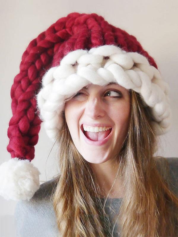 Knit Cute Christmas Hat