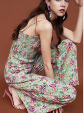 Load image into Gallery viewer, Bohemian Summer Stretch Print Jumpsuit Casual Pants