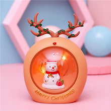 Load image into Gallery viewer, Christmas star lights small night Lights Decorations scene layout luminous decorations Santa Claus gifts Snowman gifts