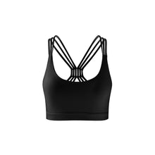 Load image into Gallery viewer, Sports bra women&#39;s suspenders gather without rims. Cross-band beauty back yoga vest